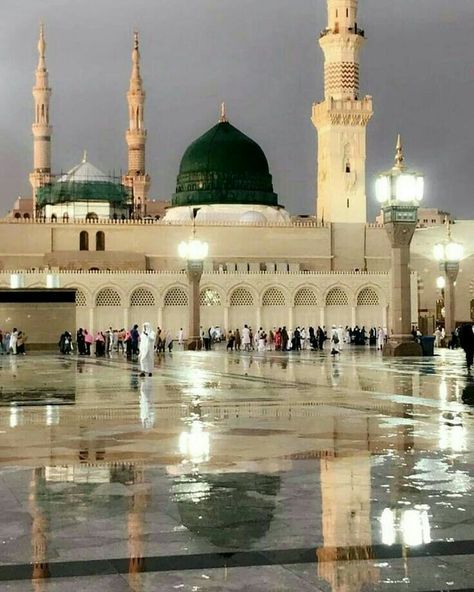 Haram Sharif Pics, Rain In Madina, Masjid Al Nabawi, Umrah Travel, Mecca Madinah, Al Masjid An Nabawi, Prophets In Islam, Mecca Masjid, Madina Sharif