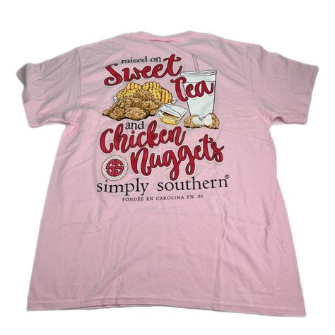 Hair Wishlist, Simply Southern T Shirts, Simply Southern Shirts, Pink Tee Shirt, Swift Concert, Chicken Nugget, Simply Southern Tees, Camo And Pink, Casual Preppy Outfits