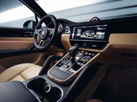 2018 Porsche Cayenne Surfaces Early With An Evolutionary Design Porsche Cayenne Interior, Porsche Cayenne 2017, Porsche Suv, Bugatti Veyron Super Sport, Best Suv, Suv Models, New Porsche, Interior Dimensions, Zoom Zoom