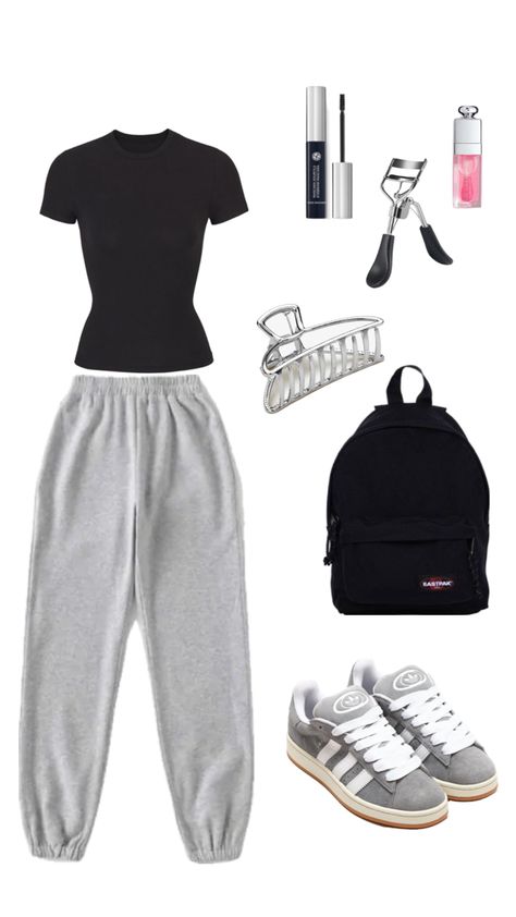 My First Day Of School, Collage Outfits, Simple Outfits For School, Outfit Inspo Casual, Casual Preppy Outfits, Quick Outfits, Cute Preppy Outfits, Cute Everyday Outfits, Clean Girl