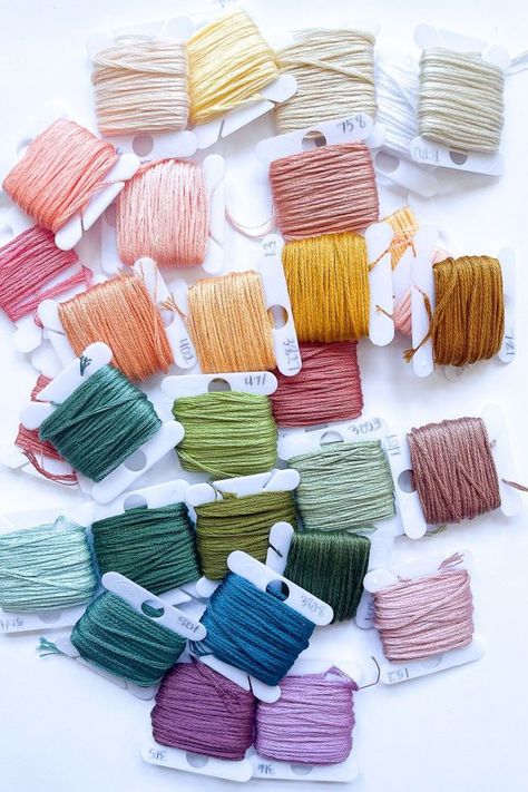 Embroidery Thread Aesthetic, Embroidery Objects, Anchor Embroidery, Embroidery Tools, Embroidery Threads, Thread & Yarn, Quilt Binding, Quilting Thread, Diy Bracelets Patterns