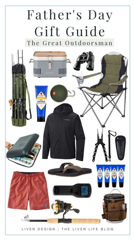 Father's Day Gift Guide | The Best Gifts for the Dad who loves the outdoors. Outdoorsman. Fishing. Swim. Hunting. Hiking. Wilderness. Nature. Camping. Relaxing. Father's Day. Gift. Guide. Summer. Dad. Men gifts. Vacation. Travel. Roadtrip. #LTKseasonal #competition #fathersday #giftguide http://liketk.it/3gSAr @liketoknow.it #liketkit #LTKstyletip #LTKsalealert #LTKunder100 #LTKunder50 #LTKhome #LTKmens #LTKfamily #LTKswim @liketoknow.it.home @liketoknow.it.family Camping Relaxing, Fishing Gifts For Dad, Nature Camping, Men Gifts, Fishing Gifts, Life Blogs, Vacation Travel, Christmas 2024, Style Blog