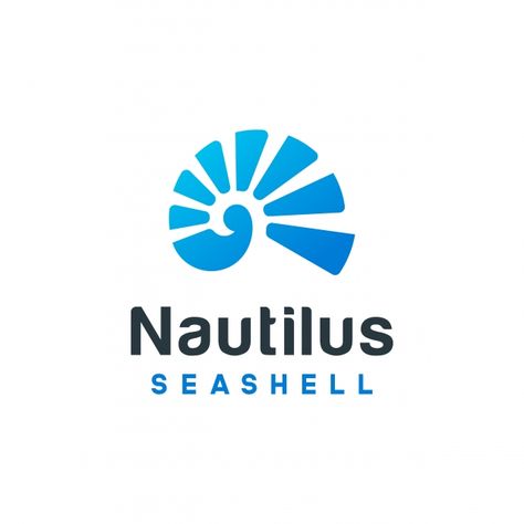 Nautilus Logo, Seashell Logo, Trailer Logo, Seashell Clipart, Shell Logo, Education Logo Design, Education Banner, Logo Youtube, Logo Instagram