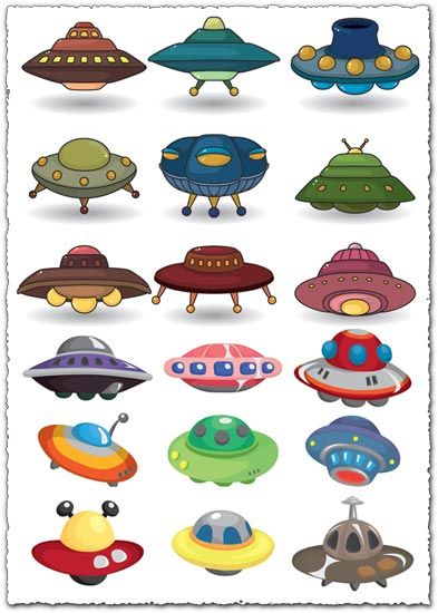 Ufo spaceships vector cartoons Space Ships Design, Spaceship Cartoon, Spaceship Drawing, Science Vector, Cartoon Spaceship, Ufo Design, Ship Vector, Ufo Art, Flying Saucers