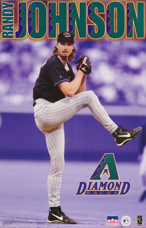 Randy Johnson Arizona Diamond Backs Randy Johnson, Chase Field, Baseball Hall Of Fame, Buster Posey, Baseball Memorabilia, Celebrities Humor, Arizona Diamondbacks, Perfect Game, National League