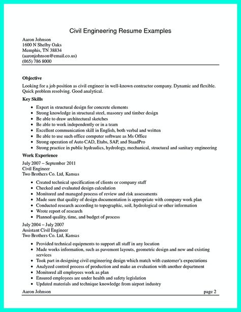 There are so many Civil engineering resume samples you can download. One of good and effective Civil Engineering Resume will mention some important th... civil engineering resume templates and diploma civil engineering resume samples with b tech civil engineering resume Check more at http://www.resume88.com/some-necessary-keys-for-civil-engineering-resume/ Career Objectives For Resume, Civil Engineer Resume, Report Writing Template, Internship Resume, Medical Resume, Engineer Resume, Engineering Resume, Resume Objective Examples, Basic Resume