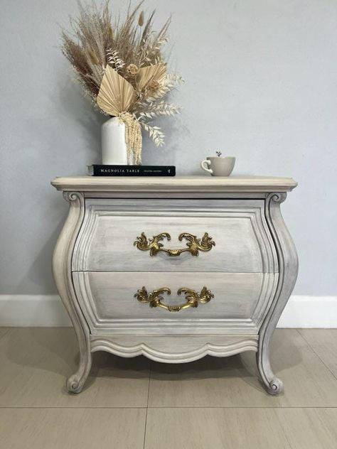 White french provincial dresser