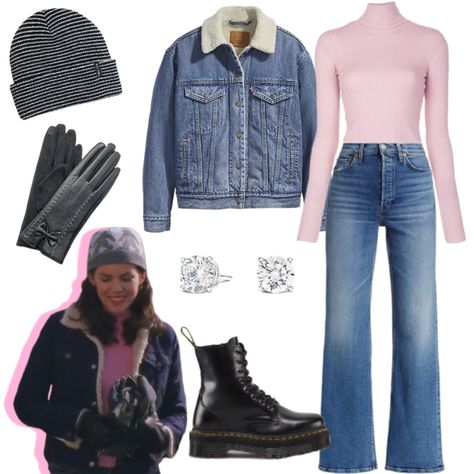 #gilmoregirls #outfits Lorelei Gilmore Winter Outfits, Lorelei Gilmore Aesthetic Outfits, Iconic Lorelai Gilmore Outfits, Dress Like Lorelai Gilmore, Lorali Gilmore Outfits, Outfits Based On Characters, Loralie Gilmore Outfits Aesthetic, Lolerai Gilmore Outfit, Lorelai Gilmore Inspired Outfits