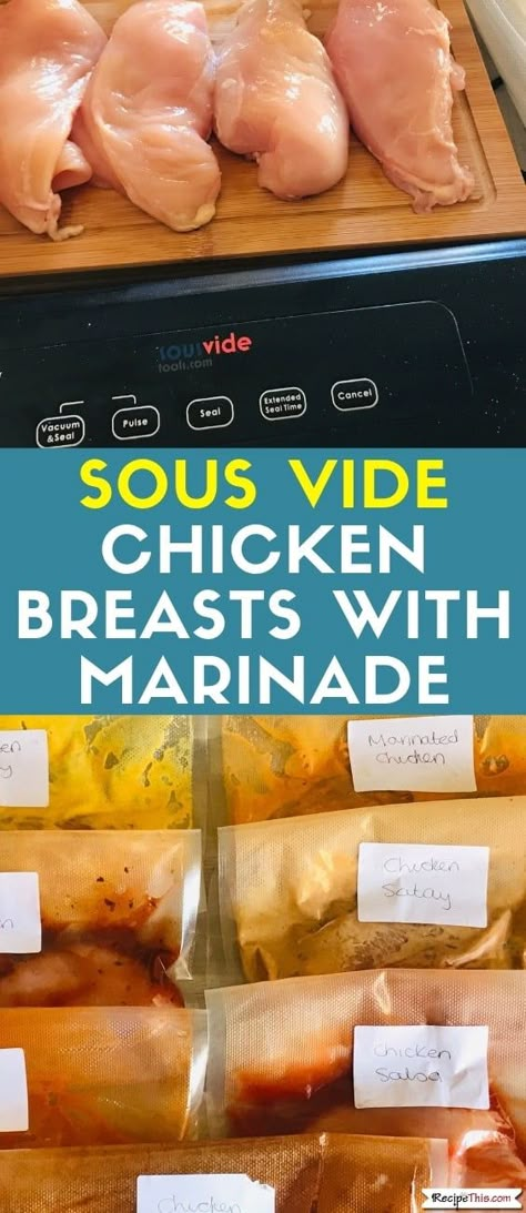 Sous Vide Recipes Chicken, Instant Pot Sous Vide, Sous Vide Chicken Breast, Anova Sous Vide, Sous Vide Chicken, Sous Vide Machine, Cooking Photography, Sous Vide Recipes, Sous Vide Cooking