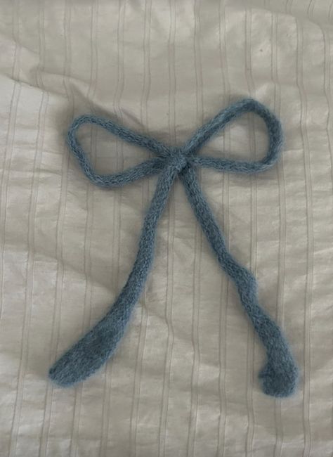 knit bow, mohair bow, knit mohair ribbon, ribbons aesthetic, bows aesthetic, sandy liang aesthetic, knitting, knit aesthetic, feminine style, baby blue Blue Ribbon Aesthetic, Blue Bow Aesthetic, Mohair Ribbon, Ribbons Aesthetic, Knit Aesthetic, Bows Aesthetic, Aesthetic Feminine, Knit Bow, Aesthetic Knitting