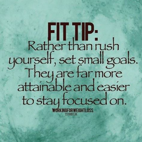 Set small attainable goals. Fit Friday Quotes, Friday Health Motivation, Fitness Friday Quotes, Friday Fitness Quotes, Friday Fitness Motivation, Friday Thoughts, Mom Workout, Fitness Friday, Accountability Group