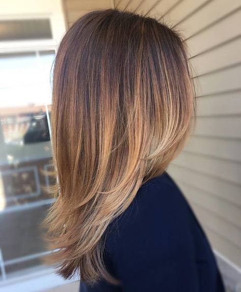 Medium Layered Ombre Hair Light Blonde Balayage, Balayage Straight, Blond Balayage, Bronde Hair, Brunette Balayage Hair, 사진 촬영 포즈, Ombré Hair, Balayage Hair Blonde, Mid Length Hair