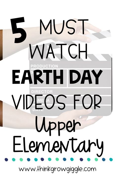 Upper elementary teachers, are you looking for fun, engaging, free, and easy to use Earth Day videos to use with your students in the classroom or as part as distance learning activities. These websites, free activities, and lesson ideas are perfect for third, fourth, and fifth grade kids. Websites include Earth Day read aloud and science lessons, including endangered animals. Click to read more and add these to your lesson plans this April. Kids Websites, Earth Day Video, Earth Day Projects, Teaching Third Grade, 5th Grade Science, Earth Day Activities, Upper Elementary Classroom, Elementary Science, Endangered Animals