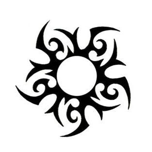 Sun Tattoo Design, Tattoo Sonne, Circular Tattoo, Sun Tattoo Designs, Cricut Images, Sun Tattoos, Celtic Tattoos, Sun Tattoo, Viking Tattoos