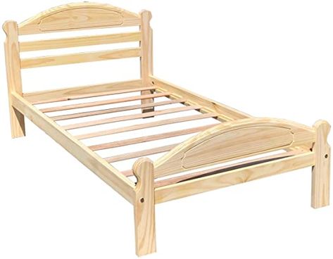 Bedroom Wooden Bed, Wooden Trundle Bed, Single Trundle Bed, Platform Bed Designs, Twin Trundle Bed, Unfinished Furniture, Wooden Bed Frame, Wood Platform Bed Frame, Single Bed Frame