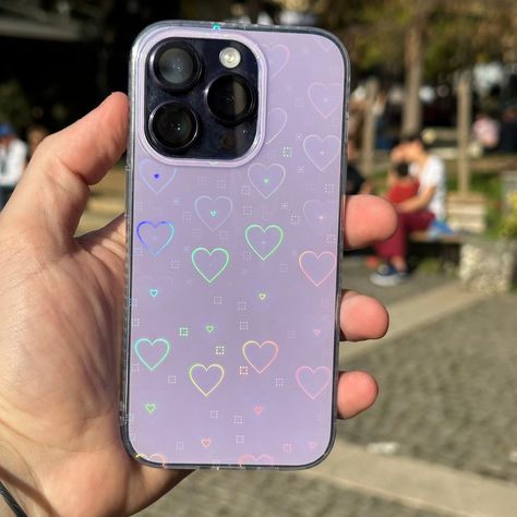 Holographic Design, 3d Holographic, Handbag Essentials, Glitter Phone Cases, Valentine Love, Love Hearts, Heart Gifts, Deep Love, Significant Other