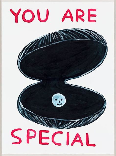 David Shrigley, You Are Special, Wall Art Canvas Painting, Photo Images, Funny Art, Somerset, 그림 그리기, Print Gifts, Art And Architecture