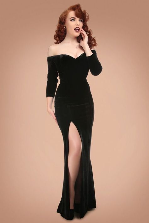 Formal Dresses Uk, 1950s Prom Dress, Party Dresses Uk, 1950s Party Dresses, Evening Dresses Uk, Party Dress Ideas, Dresses By Style, Vintage Formal Dresses, Gothic Glam