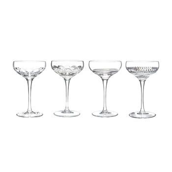 Coup Glasses, Mixology Set, Champagne Saucers, Schott Zwiesel, Crystal Stemware, Wine Desserts, Crystal Glassware, Wine Glass Set, Waterford Crystal