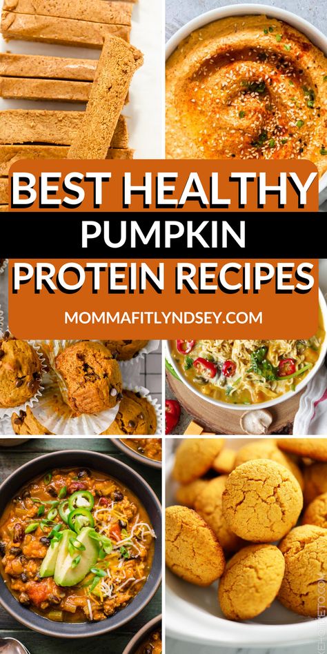 Pumpkin Recipes Protein, Mediterranean Pumpkin Recipes, Pumpkin Lunch Ideas, Fall Dinner Recipes High Protein, Healthy High Protein Pumpkin Recipes, High Protein Pumpkin Desserts, Pumpkin Puree Protein Recipes, Pumpkin Protein Powder Recipes, Pumpkin Flavored Recipes