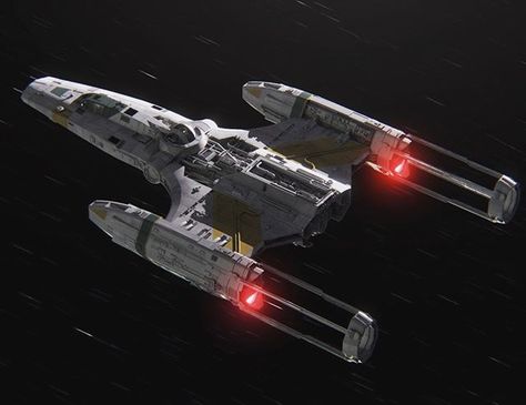 Y Wing, Seeing 222, Everything Everywhere All At Once, Sci Fi Design, Star Wars Vehicles, Star Wars Design, Space Ships, Star Wars Ships, New Details