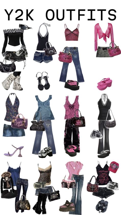 curly hairstyles ideas for summer 2000s Fits Aesthetic, Mcbling Outfits Summer, I Would Never Wear This Outfit, 2000’s Outfit Ideas, Summer Mcbling Outfits, Cvnty Outfits Women, Mcbling Fits, 2yk Outfits, Yk2 Aesthetic Outfits