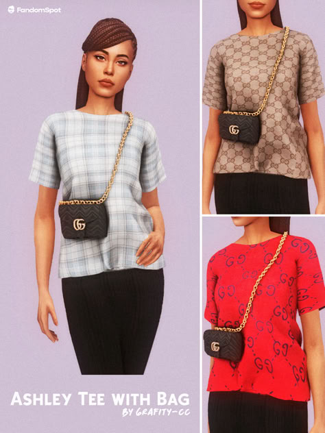 # 7 in our CC list of Gucci-branded CC for The Sims 4! Sims 4 Bags Accessories, Sims 4 Gucci Bag, Sims 4 Cc Bags Accessories, Sims 4 Fendi Cc, Purses Sims 4 Cc, Sims 4 Bag Accessories, Sims 4 Brand Cc, Sims 4 Cc Gucci Clothes, Sims 4 Purses Cc