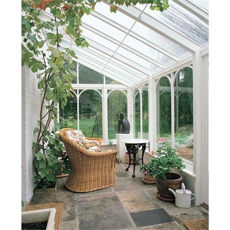 Cottage Conservatory, Small Conservatory Ideas, What Is A Conservatory, Small Conservatory, Lean To Conservatory, Conservatory Interior, Garden Room Extensions, Conservatory Garden, Lean To