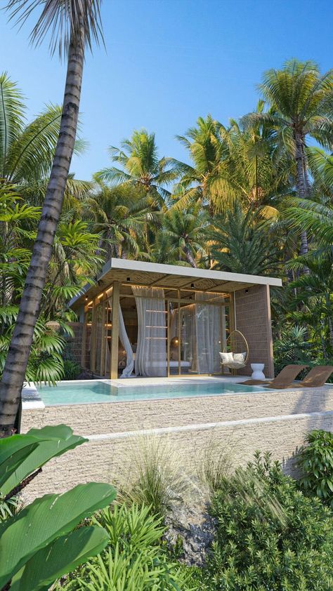 Casita Pasir - Balitecture House Amenities, Bali Architecture, Sandstone Pavers, Wood Feature Wall, Luxury Homes Exterior, Rice Fields, Luxury Amenities, Outdoor Bathrooms, Living Room Ceiling