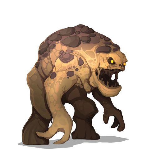 Clay Golem, Sand Monster, Rock Golem, Mud Monster, Iron Golem, Singing Monsters, Anime Monsters, Creature Artwork, Fantasy Beasts