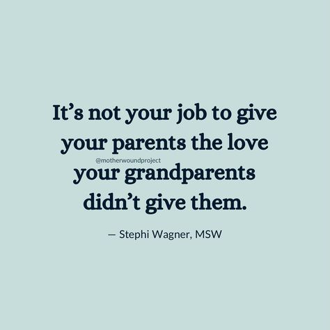 Raise your hand 🙋‍♀️ if you’re breaking the cycle of intergenerational trauma. Go you! That baggage you’ve been carrying around for your parents all these years is HEAVY… How do I know? I know because I’ve been there, done that. And nope, the t-shirt isn’t worth it. You know what is worth it? Dealing with our own stuff now so our children/loved ones don’t have to inherit it later. Truth: The pain that isn’t ours is always the heaviest. It’s okay to put it down. Parents Abandonment Quotes, Bad Parenting Quotes Father, Breaking The Cycle Quotes Families, Going No Contact With Parents, Toxic Mom Quotes, Neglectful Parents, Know It Alls, Parent Quotes, Breaking The Cycle