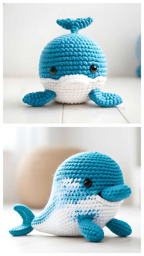 Calista the Whale Amigurumi Crochet Free Pattern Whale Amigurumi, Amigurumi Crochet Free Pattern, Whale Crochet, Crochet Whale, Whale Pattern, Crochet For Beginners Blanket, Step By Step Crochet, Crochet Amigurumi Free, Free Amigurumi Patterns