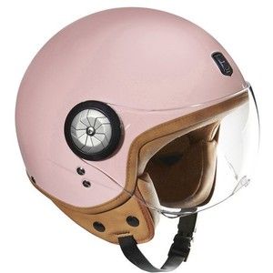 Pink Motorcycle Helmet, Moto Rose, Vespa Helmet, Pink Helmet, Couleur Rose Pastel, Pink Motorcycle, Motorcycle Helmet Design, Scooter Helmet, Retro Caravan