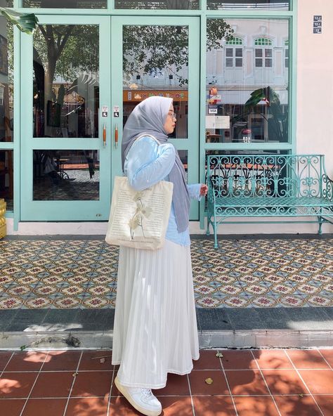 Plus Size Muslimah Outfit, Ootd Hijab Gendut, Ootd Hijab Big Size, Plus Size Outfits Hijab, Ootd Gemuk, Hijab Plus Size, Plus Size Hijab, Fashion Outfits Hijab, Big Size Outfit