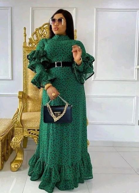 Material Gown Styles In Nigeria, African Shift Dress, Material Gown, Chiffon Styles, Working Dress, Materials Gown Style, Working Dresses, Ankara Dress Designs, Nigerian Lace Styles