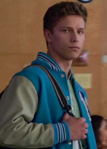 Montgomery 13 Reasons Why, Letterman Jacket Pictures, Brandon Butler, Timothy Granaderos, Scott Reed, Brad Pitt Hair, 13 Reasons Why Reasons, Senior Jackets, Justin Foley