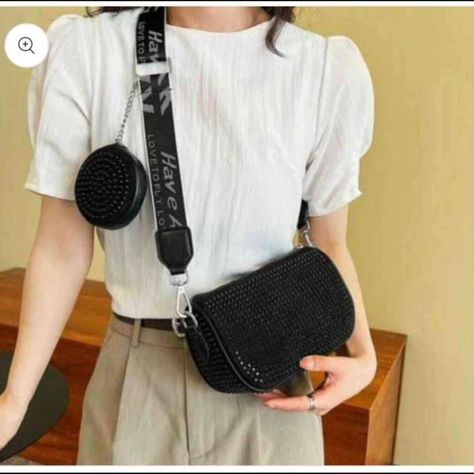 Contact 7206926018 Crossbody Sling Bag Combo with Pack of Coin Pouch for Women Detachable Broad Belt Stylish Evening Clutch Handbag for Girls Latest Ladies Purse Wedding Wide Shoulder Strap Side Square Bling Available in panipat #slingbag #comboslingbag #stylishclutch #shoulderbag #trendingbags🌺 #panipatonline #panipatharyana #panipatlook #panipatcity #panipatharyana Purse Wedding, Ladies Purse, Girls Purse, Interior Wall Design, Dream Decor, Evening Clutch, Dream House Decor, Coin Pouch, Clutch Handbag