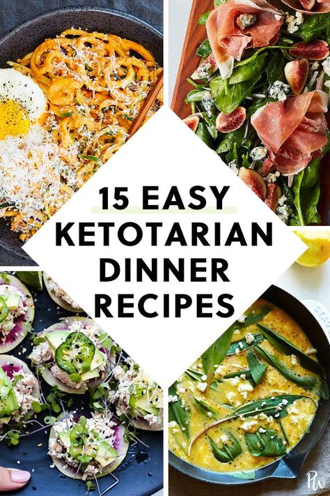 The Ketotarian Diet Is Trending (and Here Are 15 Recipes to Try for Dinner) Diner Recept, Low Carb Diets, Diet Breakfast Recipes, Recipe Dinner, Recetas Keto, Ketogenic Diet Meal Plan, Foil Card, Ketogenic Diet Plan, Photo Gold