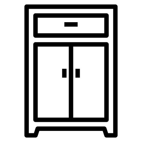 Cabinet Drawing, Drawing Easy, More Icon, Web Font, Icon Font, Displaying Collections, Vector Icons, Easy Drawings, Icon Design