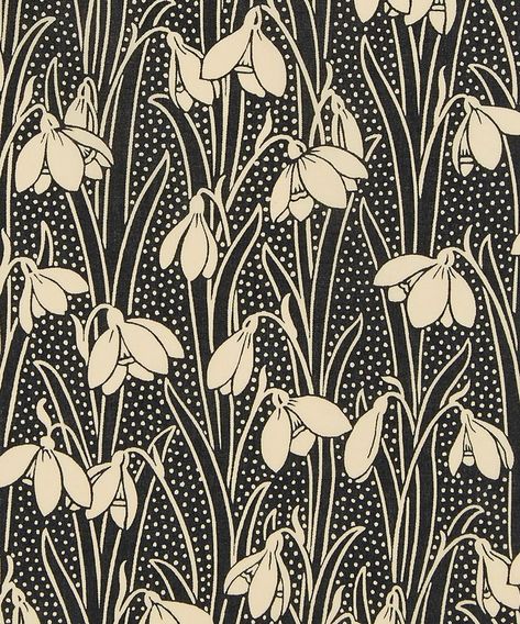 Liberty & Co Surface pattern and print Floral Sgraffito, Fiori Art Deco, Papier Peint Art Nouveau, Art Nouveau Wallpaper, Motifs Art Nouveau, Surface Pattern Design Inspiration, Liberty Art Fabrics, Art Nouveau Pattern, Pattern Design Inspiration