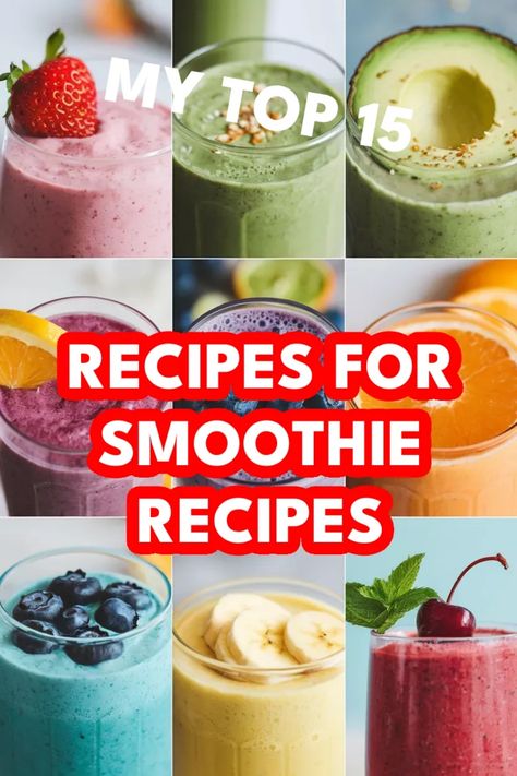 A photo of a Smoothie recipes Ww Smoothie Recipes Protein Shakes, Basic Ingredients For Smoothies, Fruit Smoothie Recipes With Milk, Basic Fruit Smoothie Recipe, All Fruit Smoothie Recipes, Daily Smoothie Recipes, Lemon Smoothie Healthy, Easiest Smoothie Recipes, Smoothie Recipes For Colds