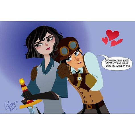 🌹CJeanne🌹 en Instagram: “I imagine headbutting would be to these two what nose-boops are to New Dream. 😂 #cassarian #varian #cassandra #tangledtheseries…” Cassandra And Varian, Tangled Varian, Varian Tangled, Tangled Stuff, Tangled Tv Show, Cassandra Tangled, Tangled Adventure, Tangled Series, Disney Memories