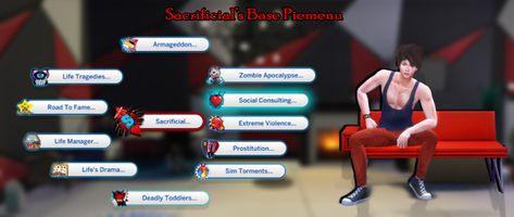 Sacrificial's Mods Base Piemenu | Sacrificial Junior on Patreon Zombie Apocalypse, Sims 4 Custom Content, The Sims 4, The Sims, Sims 4, The Outsiders, Gaming