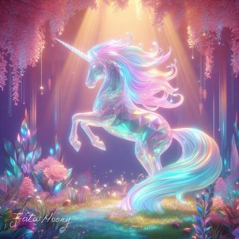 Unicorn Wallpaper Cute, Unicorn Artwork, Unicorn And Fairies, Pegasus Unicorn, Magical Horses, Mythical Creatures Fantasy, Unicorn Pictures, Unicorn Wallpaper, Beautiful Unicorn