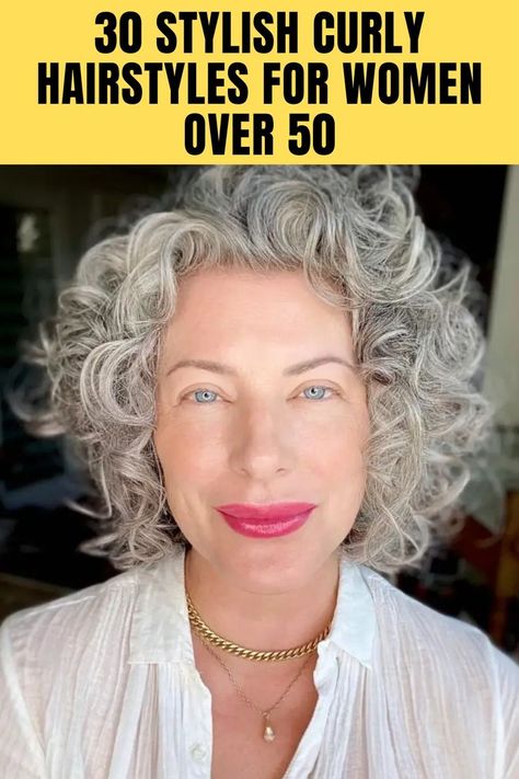 20 Top Curly Hairstyles For Women Over 60 Curly Hair Older Women, Medium Curly Haircuts, Grey Hair Over 50, Grey Curly Hair, Side Bangs Hairstyles, Short Hairstyles Fine, Hairstyles For Women Over 60, Stay Forever, Radiate Confidence