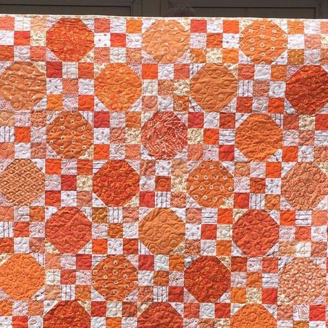 Red Bud Quilt Co. on Instagram: "We have three new quilts in our Etsy store! Both yummy orange and white/white and orange quilts are for sale, as well as one of our favorites - the Cordelia quilt. Also more recent quilts like Canyon Road, Disappearing Pinwheel, and the ever popular Brightly (in batiks!) are also available. There are twenty quilts in all to choose from. Click the link in our profile to see more. #quilting #menwhoquilt #redbudquiltco" Orange Patchwork Quilt, Disappearing Pinwheel, Orange Quilts, New Quilts, Orange Quilt, Red Bud, Grey Quilt, Canyon Road, Halloween Quilts