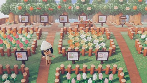 𝚔𝚛𝚒𝚜𝚝𝚒𝚗𝚎 ✧･ﾟ: *✧･ﾟ:* on Twitter: "fruit orchard & flower garden ✿ #acnh… " Garden Front Of House, Fruit Orchard, Acnh Cottagecore, Garden Tattoos, Landscape Design Drawings, Animals Crossing, Animal Crossing Guide, Qr Codes Animal Crossing, Theme Nature