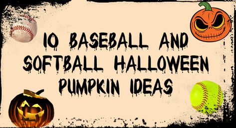 Halloween Pumpkin Ideas, Halloween Softball, Sports Drawings, Outfits Athletic, Sport Chic Style, Sport Quotes Motivational, Chic Summer Style, Sport Banner, Pumpkin Ideas