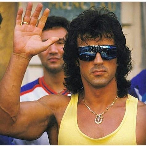 Sylvester Stallone on Instagram: “Legend @officialslystallone #sylvesterstallone” Sylvester Stallone Rambo, Sunglasses At Night, Elvis 68 Comeback Special, Sly Stallone, 80s Photos, Versace Vintage, Rocky Balboa, New Photo Download, Jason Statham