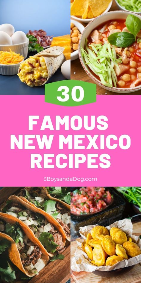 Recipes From New Mexico, New Mexico Style Enchiladas, Southwestern Food Recipes, New Mexico Recipes Santa Fe, Southwest Food Recipes, Authentic New Mexico Recipes, New Mexico Cooking Recipes, California Cuisine Recipes, New Mexican Recipes